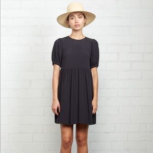 NWT Rachel Pally Crepe Carrington Dress Black Size Small